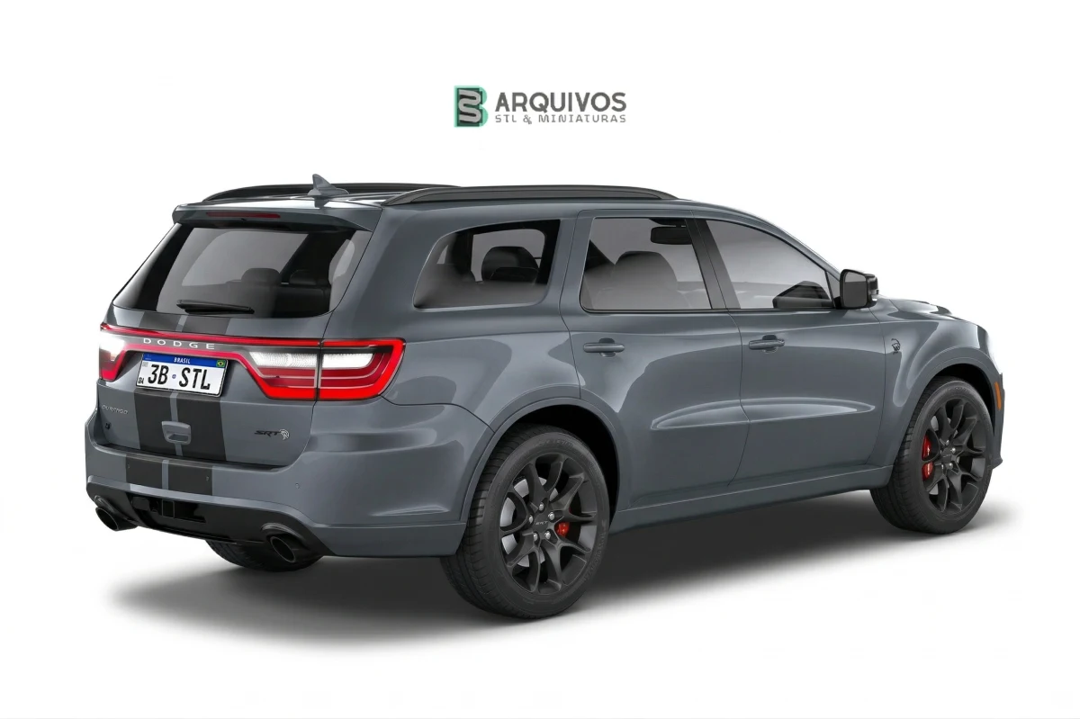 Modelo 3D STL - Dodge Durango SRT Hellcat 2021 — foto 5
